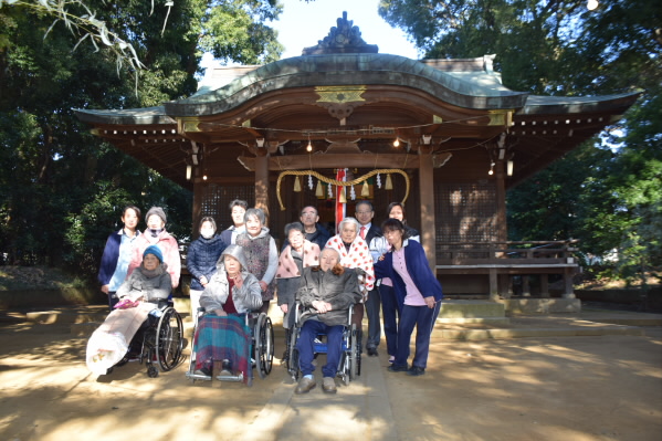 今年1年の祈願を日枝神社にて行いました